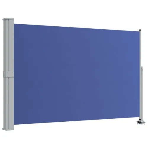 Uvlačiva bočna tenda za terasu 160 x 300 cm plava - Plava 160 x 300 cm Cijena
