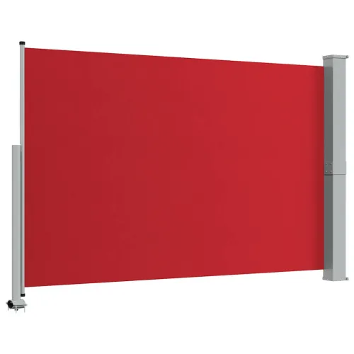 Uvlačiva bočna tenda za terasu 160 x 300 cm crvena - Crvena 160 x 300 cm Cijena