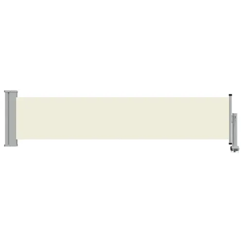 Uvlačiva bočna tenda za terasu 60 x 300 cm krem - Krema 60 x 300 cm Cijena