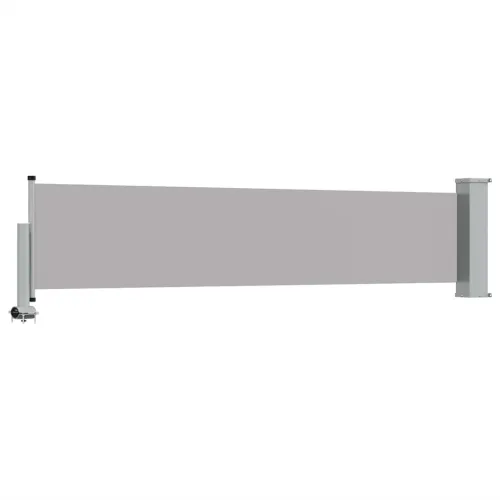 Uvlačiva bočna tenda za terasu 60 x 300 cm siva - Siva 60 x 300 cm Cijena