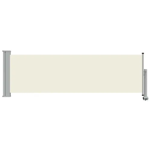 Uvlačiva bočna tenda za terasu 80 x 300 cm krem - Krema 80 x 300 cm Cijena