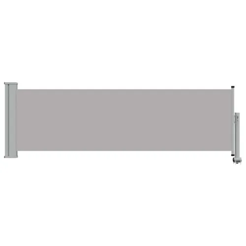 Uvlačiva bočna tenda za terasu 80 x 300 cm siva - Siva 80 x 300 cm Cijena