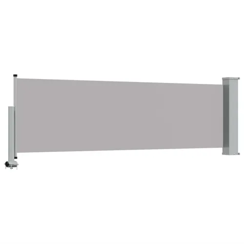 Uvlačiva bočna tenda za terasu 80 x 300 cm siva - Siva 80 x 300 cm Cijena