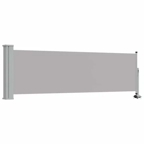 Uvlačiva bočna tenda za terasu 80 x 300 cm siva - Siva 80 x 300 cm 1 Siva Cijena