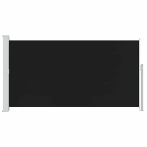 Uvlačiva bočna tenda za terasu 170 x 300 cm crna - Crna 170 x 300 cm Cijena