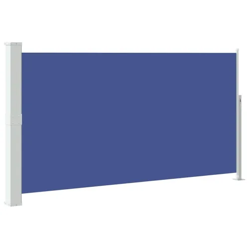 Uvlačiva bočna tenda za terasu 170 x 300 cm plava - Plava 170 x 300 cm Cijena