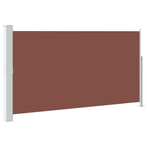 Uvlačiva bočna tenda za terasu 170 x 300 cm smeđa - Smeđa 170 x 300 cm Cijena