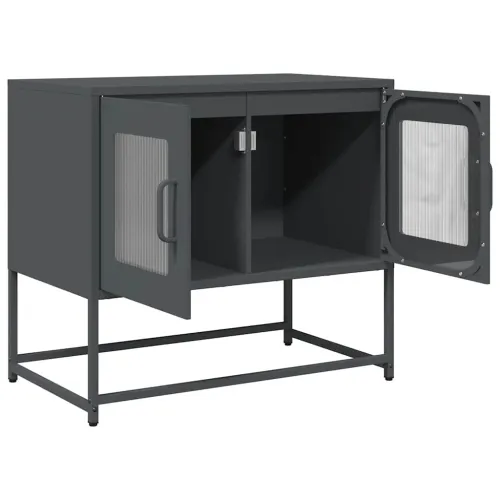 TV ormarić antracit 68x39x60,5 cm hladno valjani čelik - Antracit 1 68 cm Cijena