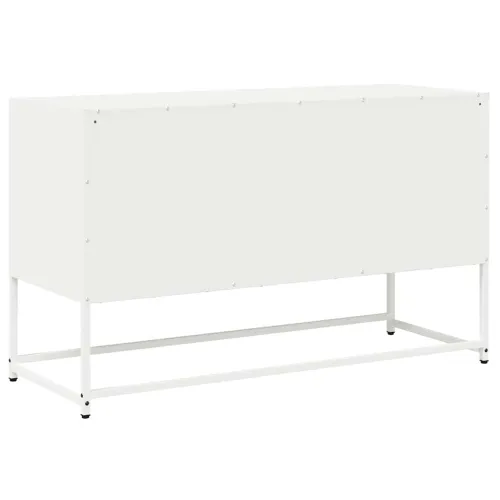 TV ormarić bijeli 100,5x39x60,5 cm hladno valjani čelik - Bijela 1 100.5 cm Cijena