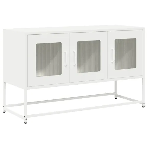 TV ormarić bijeli 100,5x39x60,5 cm hladno valjani čelik - Bijela 1 100.5 cm Cijena