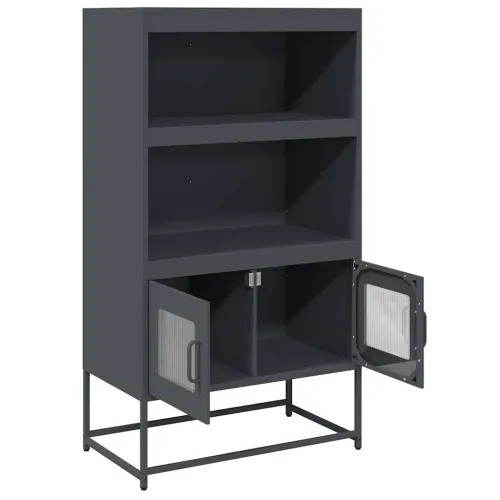 Visoka ploča antracit 68x39x123 cm čelik - Antracit 1 Cijena