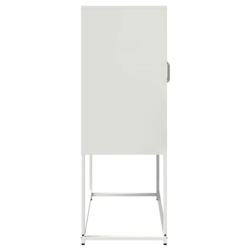 Visoka ploča bijela 68x39x107 cm čelik - Bijela 1 Cijena