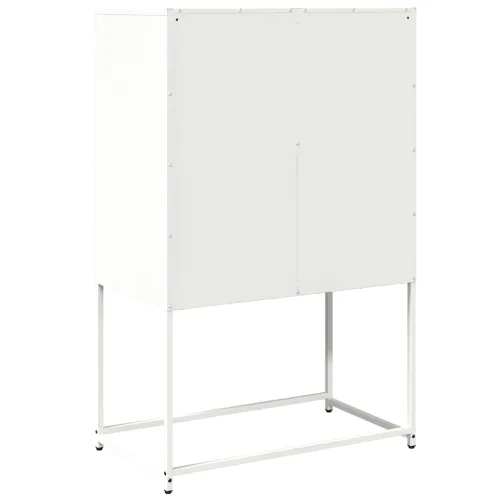 Visoka ploča bijela 68x39x107 cm čelik - Bijela 1 Cijena