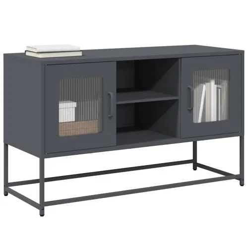 TV ormarić antracit 100,5x39x60,5 cm čelični - Antracit 1 100.5 cm Cijena