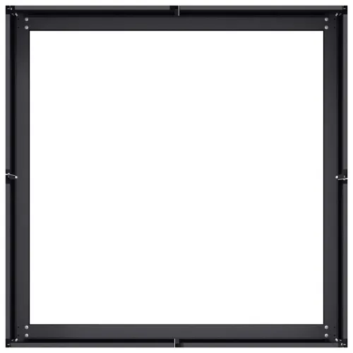 Sadilica crna 80x80x30 cm od čelika - Crna 80 x 80 x 30 cm 1 Crna Cijena