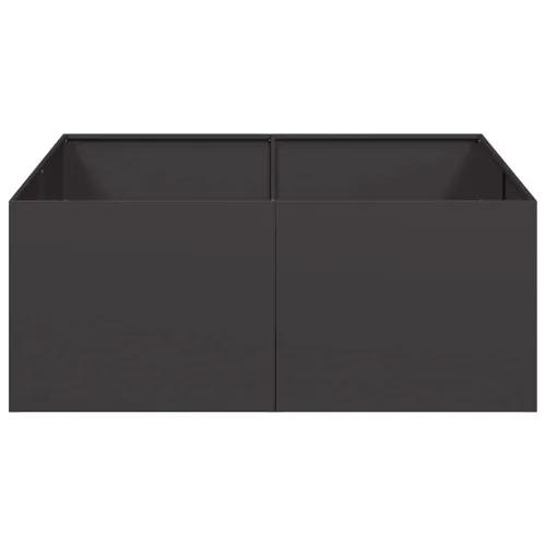 Sadilica crna 100x100x40 cm od čelika - Crna 100 x 100 x 40 cm 1 Crna Cijena