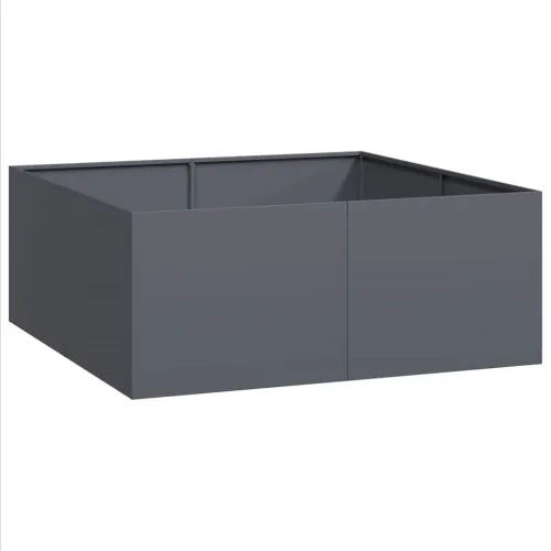 Sadilica antracit 100x100x40 cm od čelika - Antracit 100 x 100 x 40 cm 1 Antracit Cijena
