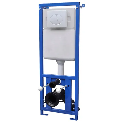 Ugradbeni Vodokotlić za Zidni WC 11 L 41x14x(110-125) cm - Bijela Cijena