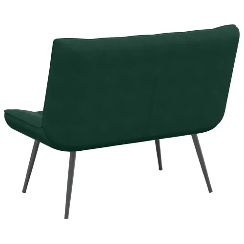 Klupa tamnozelena 110x74x84 cm baršun - Tamnozelena Cijena