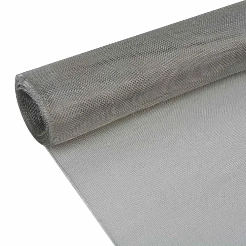 Mreža od nehrđajućeg čelika 100 x 1000 cm srebrna - 100 x 1000 cm Nehrđajući čelik 202 Cijena
