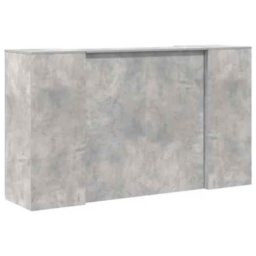 Recepcijski stol 180x50x103,5 cm konstruiranog drva - Beton siva 180 x 50 x 103.5 cm Cijena