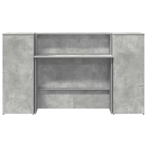 Recepcijski stol 180x50x103,5 cm konstruiranog drva - Beton siva 180 x 50 x 103.5 cm Cijena