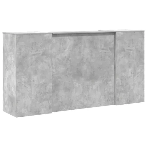 Recepcijski stol 200x50x103,5 cm konstruiranog drva - Beton siva 200 x 50 x 103.5 cm Cijena