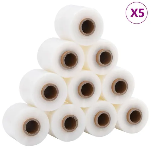 rastezljive folije 50 kom prozirne 23 µm 10 cm x 150 m - Transparentan 10 cm x 150 m 50 Transparentan Cijena