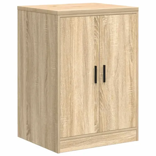 Garažni ormar za odlaganje 60x51x85 cm masivne borovine - sonoma hrast 60 x 51 x 85 cm 1 2 vrata Cijena
