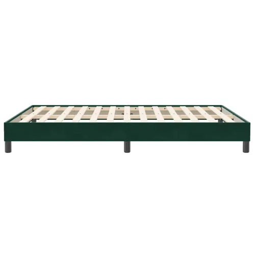 Box Spring krevet bez madraca tamnozeleni 160x210 cm samt - Tamnozelena 25 cm 160 x 210 cm Cijena