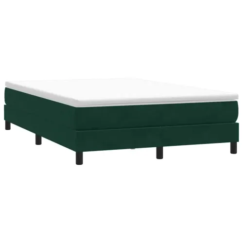 Box Spring krevet bez madraca tamnozeleni 160x210 cm samt - Tamnozelena 25 cm 160 x 210 cm Cijena