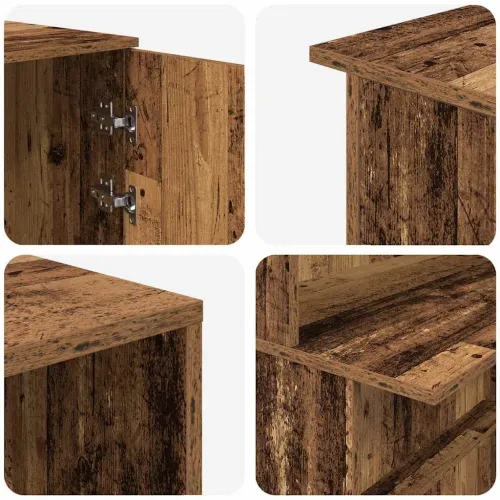 Recepcijski stol 180x50x103,5 cm od konstruiranog drva - Staro drvo 180 x 50 x 103.5 cm Cijena