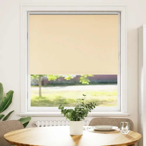 Rolo zavjesa Blackout Bež 105x150 cm Širina tkanine 100,7 cm - Bež 150 cm 105 cm Bež Cijena