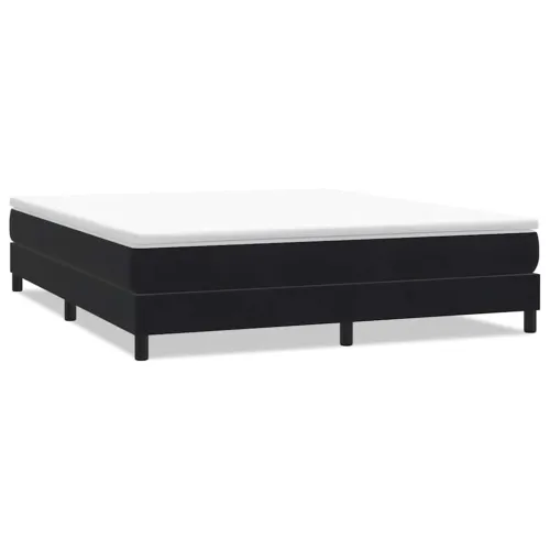Box Spring krevet bez madraca crni 180x210 cm samt - Crna 25 cm 180 x 210 cm Cijena