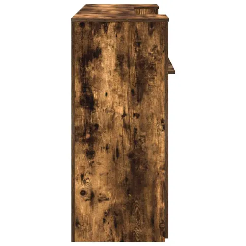 Recepcijski stol 180x50x103,5 cm od konstruiranog drva - Dimljeni hrast 180 x 50 x 103.5 cm Cijena
