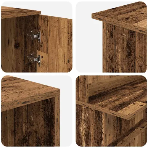 Recepcijski stol 200x50x103,5 cm od konstruiranog drva - Staro drvo 200 x 50 x 103.5 cm Cijena