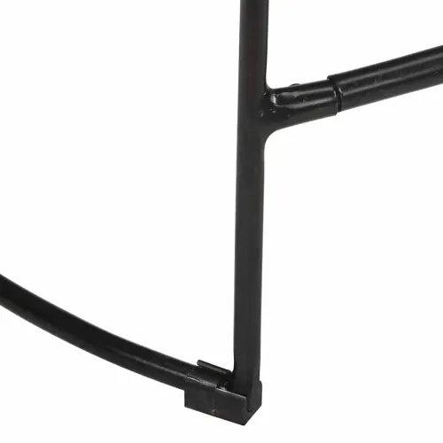 Barski stolci 2 kom crni 45x40x62 cm masivnog drva manga - Crna 45 x 40 x 62 cm masivno drvo manga Cijena