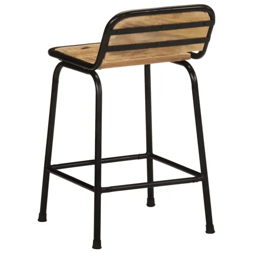 Barski stolci 4 kom 46x35,5x70 cm masivnog grubog drva manga - 46 x 35.5 x 70 cm 4 Grubo masivno drvo manga Cijena