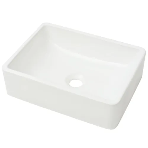 Lavabo - Umivaonik Keramički Bijeli 41x30x12 cm - Bijela Bijela Cijena