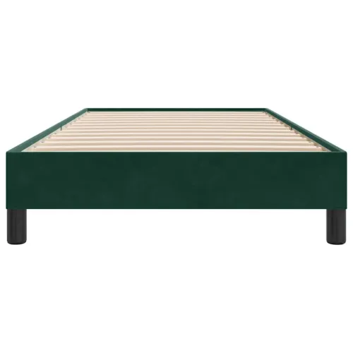 Box Spring krevet bez madraca tamnozeleni 100x210 cm samt - Tamnozelena 25 cm 100 x 210 cm Cijena