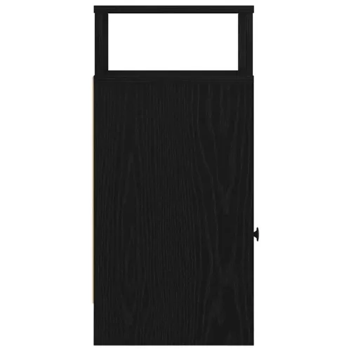 Noćni ormarići 2 kom s ladicom crni 25x31x66 cm - Crna 2 Cijena