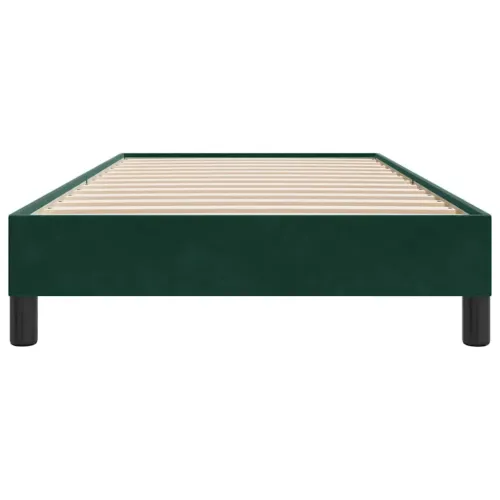 Box Spring krevet bez madraca tamnozeleni 80x210 cm baršun - Tamnozelena 25 cm 80 x 210 cm Cijena