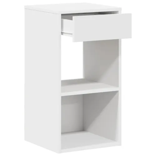 Noćni ormarići s ladicom 2 kom bijeli 35x34x66,5 cm - Bijela 2 Cijena