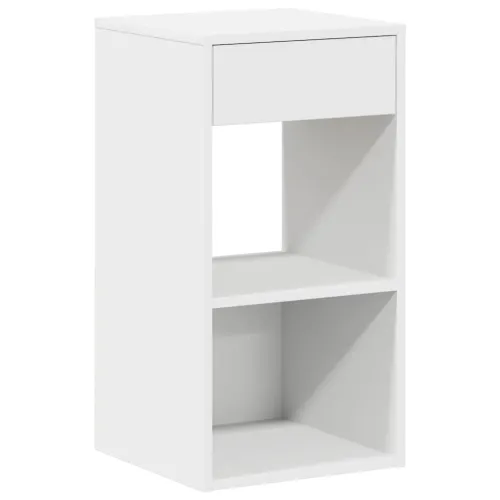 Noćni ormarići s ladicom 2 kom bijeli 35x34x66,5 cm - Bijela 2 Cijena