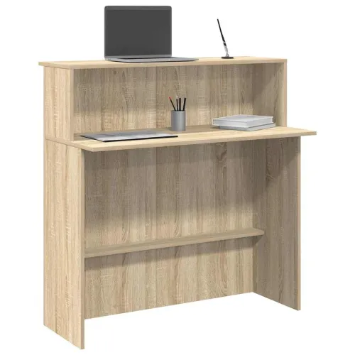 Recepcijski stol Sonoma hrast 100x50x103,5 cm Konstruirano drvo - sonoma hrast Sonoma hrast Cijena