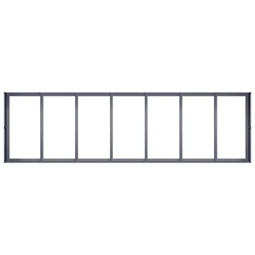 Sadilica antracit 280x80x40 cm od čelika - Antracit 280 x 80 x 40 cm 1 Antracit Cijena