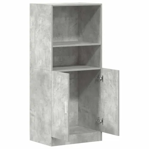 Kuhinjska ormarić boja betona 57x41,5x131,5 cm drveni - Beton siva 1 1 Cijena