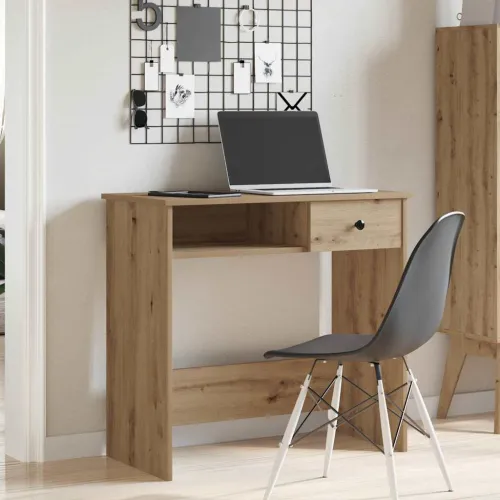 Radni stol boja hrasta artisan 80x40x75 cm konstruirano drvo - Hrast artisan Cijena