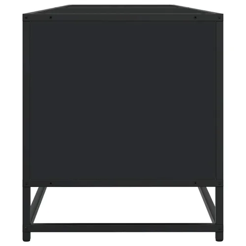 TV ormarić crni 180,5x40x46 cm izrađeno drvo - Crna 1 180.5 cm Crna Cijena