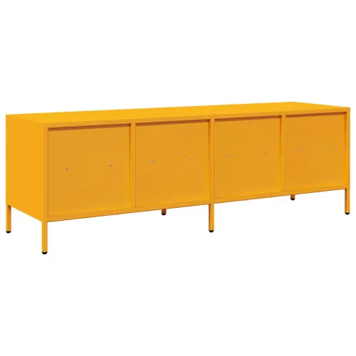 TV ormarić boja senfa 135x39x43,5 cm čelični - žuta boja senfa 1 135 cm Cijena